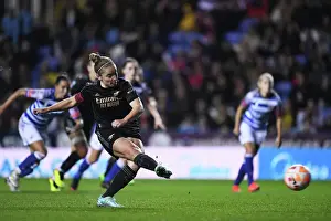 Reading Women V Arsenal Women 2022-23 Prints: Arsenal's Kim Little Denied by Reading Goalkeeper in FA WSL Clash