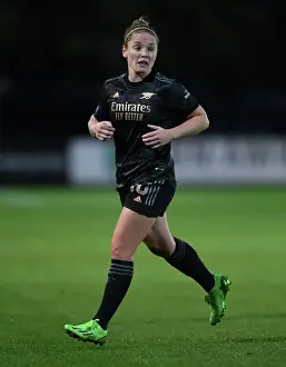 Ajax Women V Arsenal Women 2022-23 Prints: Arsenal's Kim Little Faces Off Against AFC Ajax in UEFA Women's Champions League Second Qualifying Round
