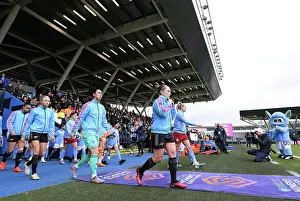 Manchester City Women V Arsenal Women 2022-23 Prints: Arsenal's Kim Little Gears Up for Manchester City Showdown in FA Women's Super League