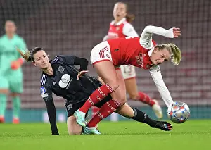 Arsenal Women V Olympique Lyonnais 2022-23 Prints: Arsenal's Kim Little Gears Up for UWCL Clash Against Olympique Lyonnais