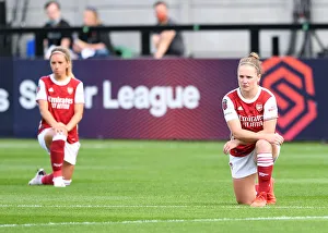 Arsenal's Kim Little Kneels: Arsenal Women vs. Reading Women, FA WSL 2020-21