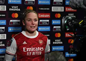 Arsenal's Kim Little Ponders Manchester United Match Amidst Empty FA WSL Stands (2021)