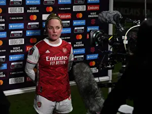 Arsenal's Kim Little Post-Match Interview: Arsenal Women vs Manchester United Women, FA WSL 2021 (Behind Closed Doors)