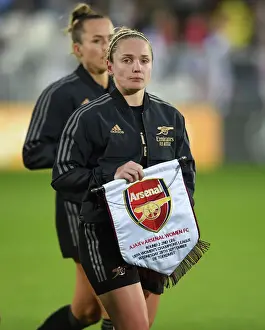 Ajax Women V Arsenal Women 2022-23 Prints: Arsenal's Kim Little Prepares for AFC Ajax Showdown in UEFA Women's Champions League