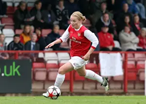 Arsenal Ladies V ZFK Masinac 2010-11 Prints: Arsenal's Kim Little Shines in 9-0 UEFA Women's Champions League Victory over ZFK Masinac