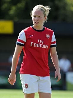 Images Dated 9th September 2012: Arsenal's Kim Little Shines in FA WSL Clash Against Lincoln Ladies