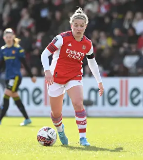 Arsenal Women V Manchester United Women 2021-22 Prints: Arsenal's Kim Little Shines in FA WSL Clash Against Manchester United Women