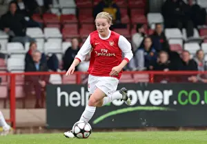 Arsenal Ladies V ZFK Masinac 2010-11 Prints: Arsenal's Kim Little Shines in Historic 9-0 UEFA Women's Champions League Victory