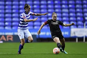 Reading Women V Arsenal Women 2022-23 Prints: Arsenal's Kim Little Shines in Reading vs Arsenal: FA WSL Showdown