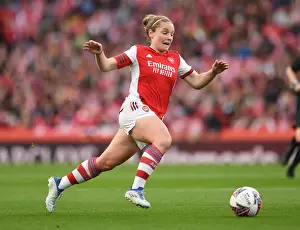 Arsenal Women V Tottenham Hotspur 2021-22 Prints: Arsenal's Kim Little Stars in FA WSL Showdown Against Tottenham at Emirates Stadium