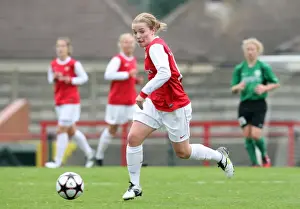 Arsenal Ladies V ZFK Masinac 2010-11 Prints: Arsenal's Kim Little Stars in Historic 9-0 UEFA Women's Champions League Win