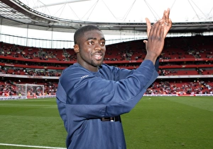 Arsenal's Kolo Toure in Action During the 1:1 Stalemate Against Chelsea, FA Premiership, Emirates Stadium, 2007