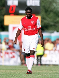 Arsenal's Kolo Toure in Pre-Season Action at Schwadorf, Austria, 2006