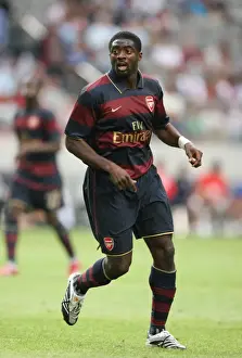 Arsenal V Lazio 2007-8 Prints: Arsenal's Kolo Toure Scores the Winning Goal Against Lazio at Amsterdam Tournament (2007)