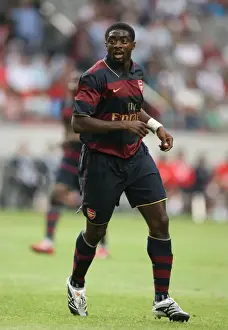 Arsenal V Lazio 2007-8 Prints: Arsenal's Kolo Toure Scores the Winning Goal Against Lazio at Amsterdam Tournament (2007)