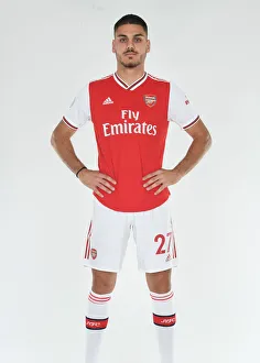 Arsenals Konstantinos Mavropanos at 2019 2020 Pre Season