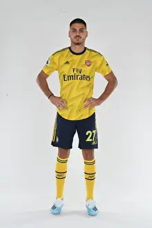 Arsenal's Konstantinos Mavropanos at 2019-2020 Pre-Season Training