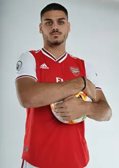 Arsenal's Konstantinos Mavropanos at 2019-2020 Pre-Season Training