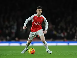 Arsenal's Koscielny in Action: Arsenal vs Southampton (2015-16)