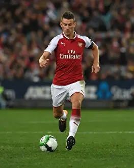 Arsenal's Koscielny in Action: Sydney Western Wanderers vs Arsenal (2017-18)