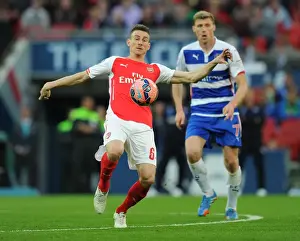 Reading V Arsenal FA Cup Semi Final 2014/15 Prints: Arsenal's Koscielny in FA Semi-Final Showdown against Reading