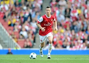 Images Dated 11th September 2010: Arsenal's Koscielny Scores in 4-1 Victory over Blackburn Rovers, Emirates Stadium, 2010