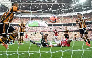 Arsenal's Koscielny Scores Second Goal Past McGregor in FA Cup Final Victory