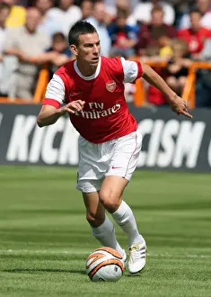 Koscielny Laurent Prints: Arsenal's Koscielny Stars in Pre-Season Win: Barnet 0-4 Arsenal (17/7/10)