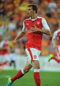 Lens V Arsenal 2016-17 Prints: Arsenal's Krystian Bielik in Action during Lens Pre-Season Friendly, 2016
