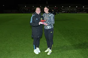 Arsenal's Kyra Cooney-Cross Receives November Player of the Month Award Ahead of Arsenal Women vs. Tottenham Hotspur in FA Women's Continental Tyres League Cup