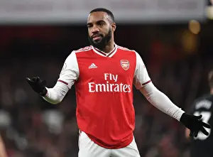 Arsenal's Lacazette in Action: Premier League 2019-20 - Arsenal vs Brighton