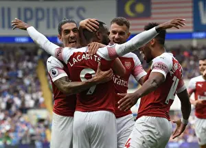 Arsenal's Lacazette and Bellerin: Unstoppable Partnership Scores Third Goal vs Cardiff City