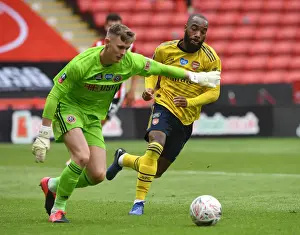 Arsenal's Lacazette Closes In on Sheffield United's Henderson in FA Cup Quarterfinal Showdown