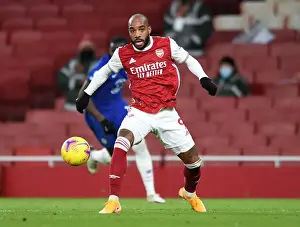 Arsenal's Lacazette Faces Off Against Chelsea in Premier League Clash (Arsenal v Chelsea 2020-21)