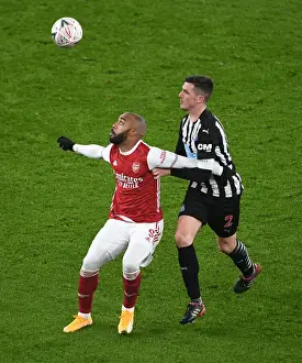 Arsenal's Lacazette Faces Off Against Newcastle's Clark in FA Cup Clash