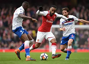Arsenal's Lacazette Faces Off Against Stoke's Martins Indi and Allen