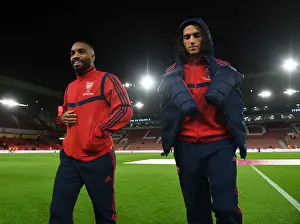 Arsenal's Lacazette and Guendouzi Before Sheffield United Clash (2019-20)