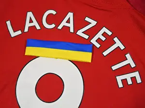 Watford V Arsenal 2021-22 Prints: Arsenal's Lacazette Prepares for Premier League Clash against Watford