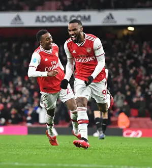 Arsenal's Lacazette Scores Fourth Goal in Emirates Thrashing of Newcastle (2019-20)