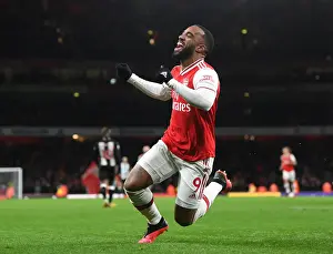 Arsenal's Lacazette Scores Historic Four-Goal Haul: Thrilling 5-4 Victory over Newcastle United (2019-20)
