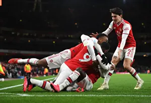 Arsenal's Lacazette Scores a Stunning Hat-trick plus an Extra Goal: Thrilling 5-1 Victory over Newcastle United (2019-20)