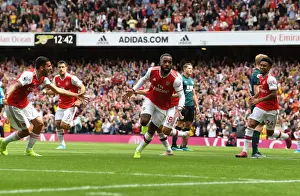 Arsenal V Burnley 2019-20 Prints: Arsenal's Lacazette Scores Thrilling Opener in 2019-20 Premier League Debut Against Burnley