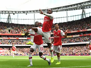 Arsenal V Burnley 2019-20 Prints: Arsenal's Lacazette Scores Thrilling Opener in Premier League Debut Against Burnley