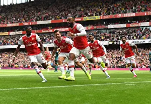 Arsenal V Burnley 2019-20 Prints: Arsenal's Lacazette Scores in Thrilling Premier League Opener Against Burnley