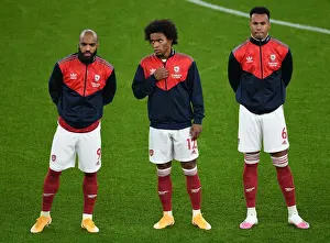 Arsenal's Lacazette, Willian, and Gabriel in Action against Burnley (2020-21)