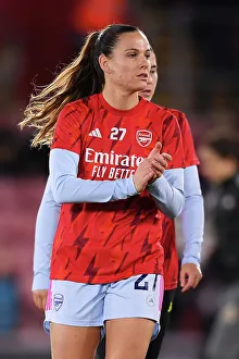 Arsenal's Laia Codina Prepares for Conti Cup Clash Against Southampton
