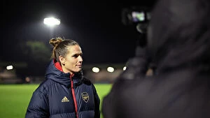 Arsenal Women v Tottenham Hotspur Women - Conti Cup 2023-24 Collection: Arsenal's Laia Codina Reflects After Hard-Fought Arsenal Women vs