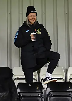 Arsenal Women V West Ham United Women 2023-24 Prints: Arsenal's Laura Wienroith Eagerly Awaits Barclays WSL Showdown Against West Ham United