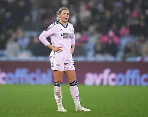 Aston Villa Women V Arsenal Women 2022-23 Prints: Arsenal's Laura Wienroither in Action against Aston Villa in Barclays Women's Super League