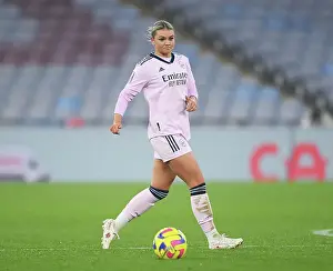 Aston Villa Women V Arsenal Women 2022-23 Prints: Arsenal's Laura Wienroither in Action during Barclays Women's Super League Match vs Aston Villa